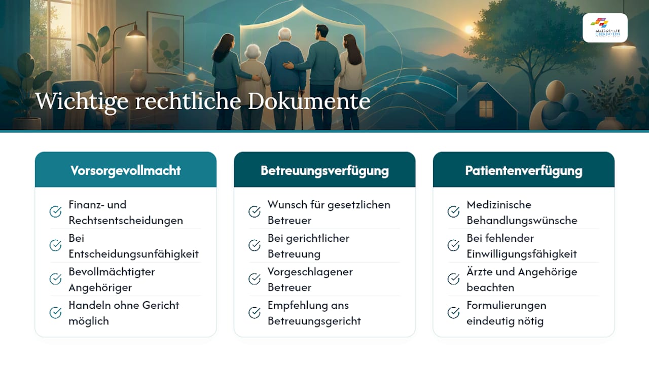 Welche rechtlichen Vorkehrungen sollten Sie treffen? — overview diagram